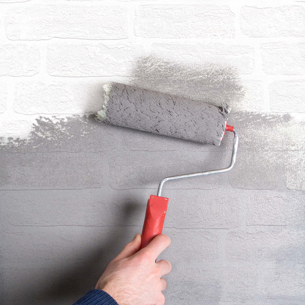 Vliestapete Steine - Vlies - Weiß