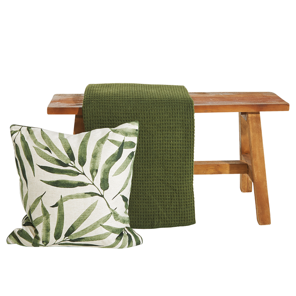 Kissenhülle Areca - Viscose / Baumwolle / Leinen - Mehrfarbig