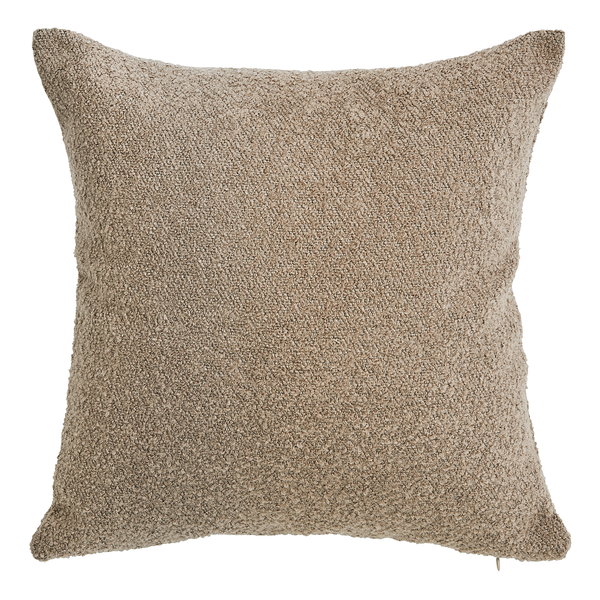 Kissenhülle Touch - Acetat / Polyester - Taupe - 45 x 45 cm
