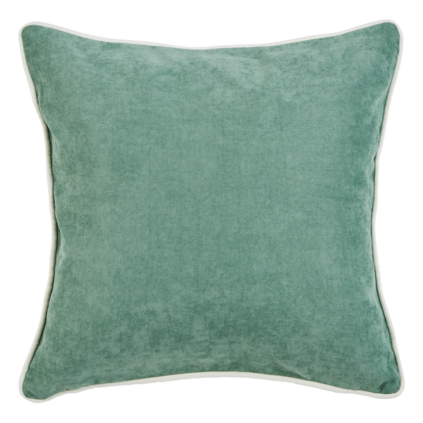 Kissenhülle Joy - Polyester - Dunkelgrün - 45 x 45 cm