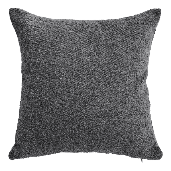 Kissenhülle Touch - Acetat / Polyester - Anthrazit - 65 x 65 cm