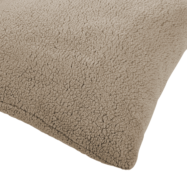 Kissenhülle Soul - Polyester - Taupe - 45 x 45 cm