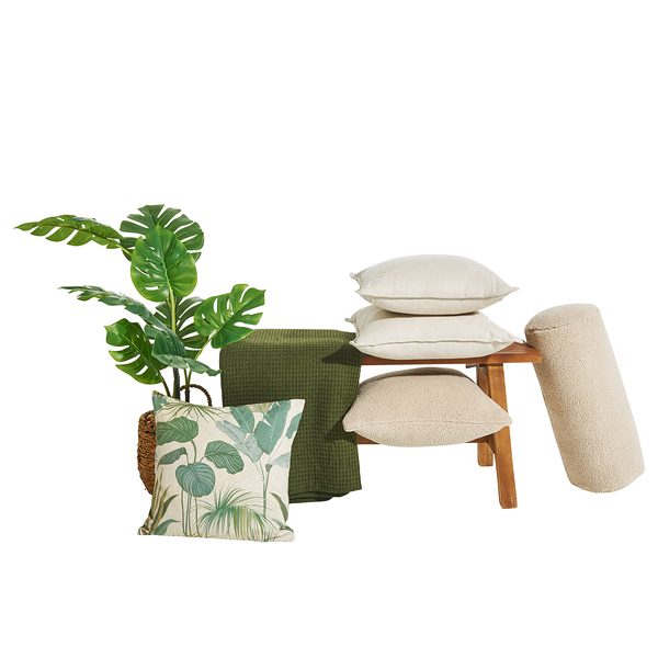 Nackenrolle-Hülle Soul - Polyester - Sand