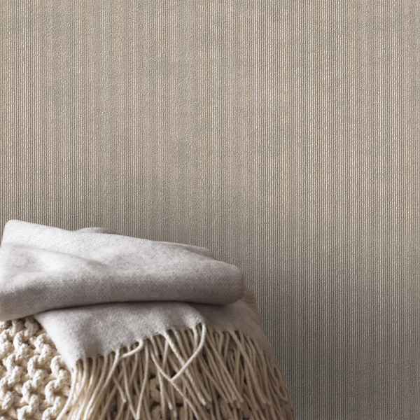 Vliestapete Versailles - Vlies - Taupe