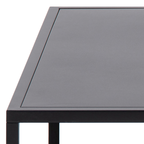 Couchtisch Cascavel III - Metall - Schwarz