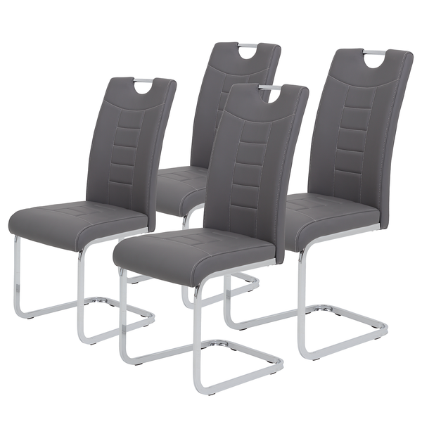 Freischwinger Festola - Grau - 4er Set