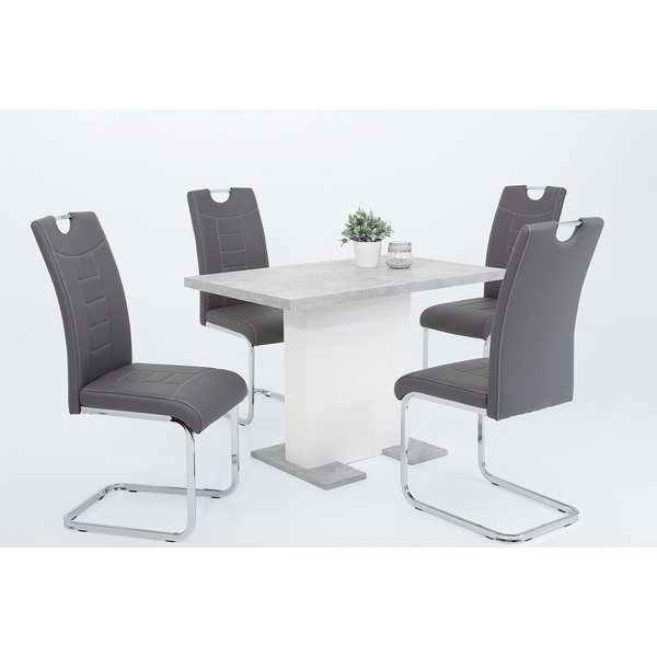 Freischwinger Festola - Grau - 4er Set