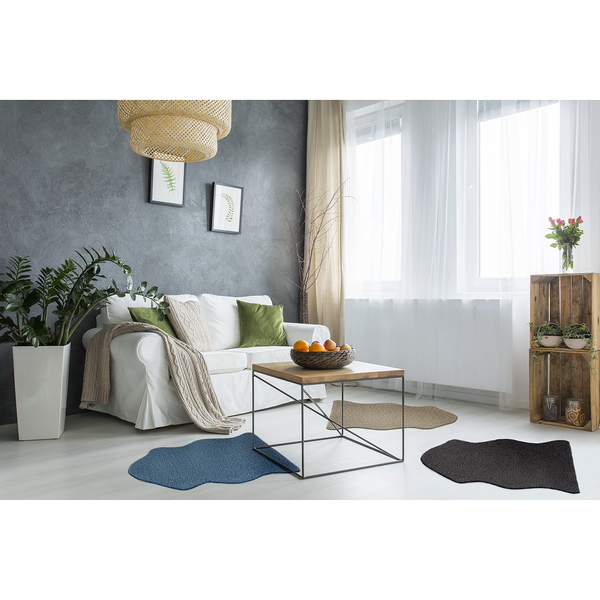 Kunstfell Alva - Polyester - Sand