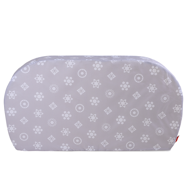 Kindersofa Royal - Webstoff - Grau / Weiß