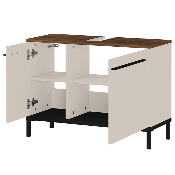 Waschbeckenunterschrank Yonkers - Kaschmir