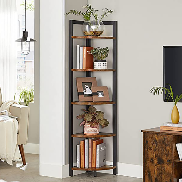 Eckregal Long Pine III - Braun / Schwarz