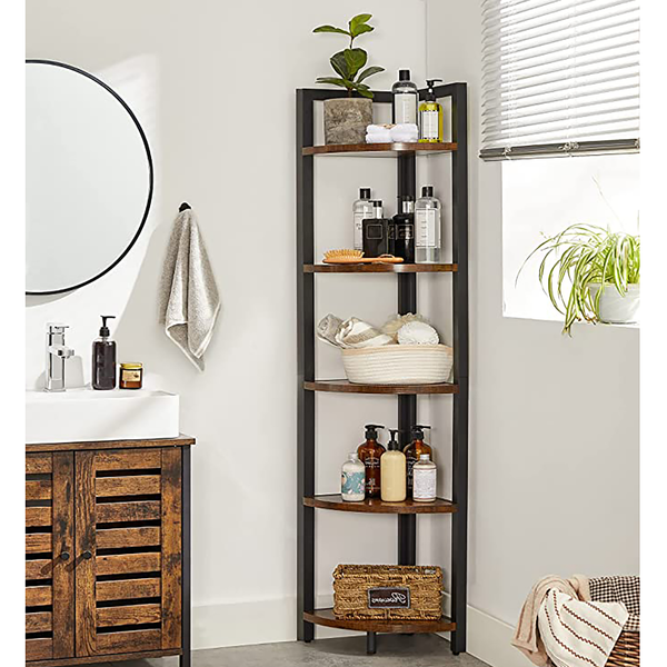 Eckregal Long Pine III - Braun / Schwarz