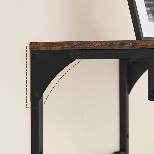 Wandgarderobe Montevallo III - Braun / Schwarz