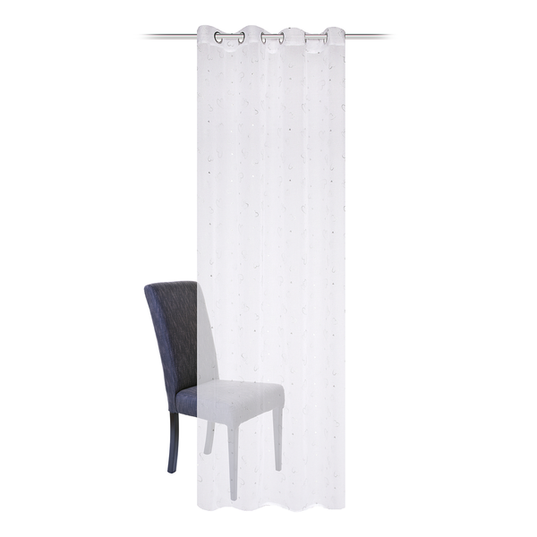 Ösenschal Dolly Amour - Polyester - Silber