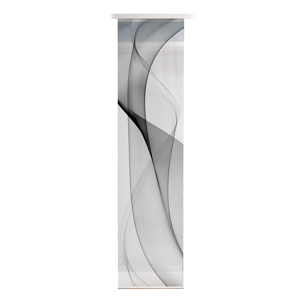 Schiebevorhang Miglia - Polyester - Grau