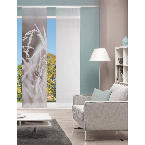 Schiebevorhang Gordo - Polyester - Natur