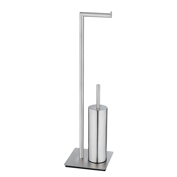 Stand WC-Garnitur Recco - Edelstahl - Matt