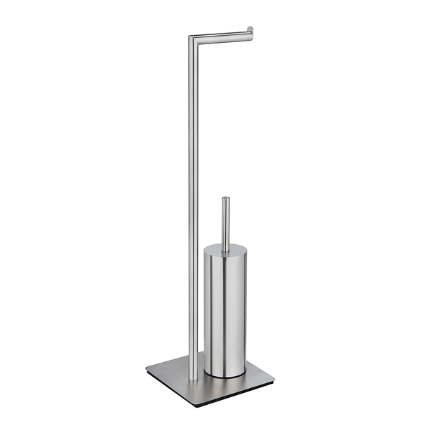 Stand WC-Garnitur Recco - Edelstahl - Matt