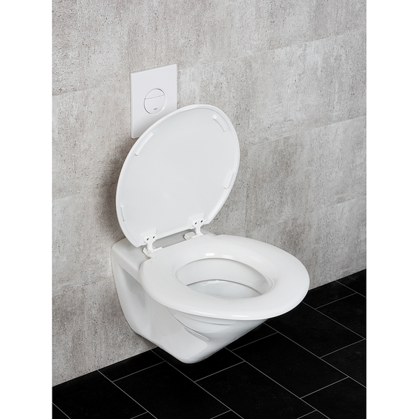 WC-Sitz Torino XXL - Duroplast / Kunststoff - Weiß
