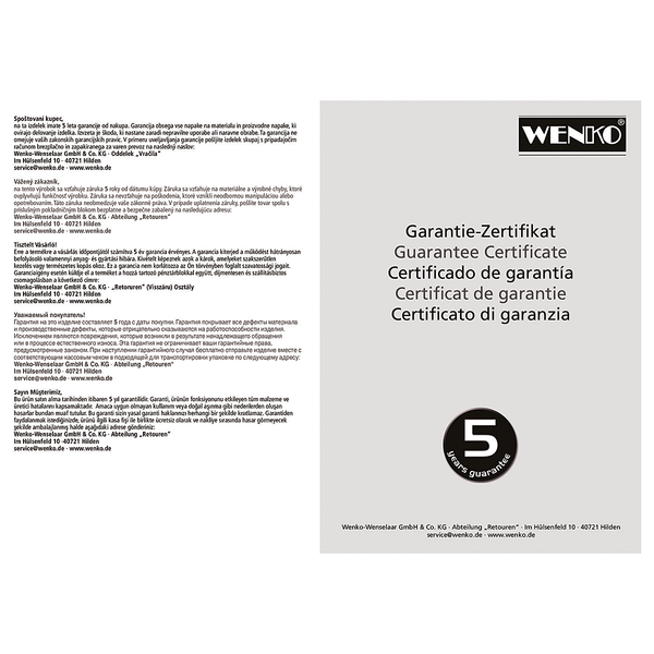 WC-Garnitur Sulmona - Edelstahl / Polypropylen - Silber