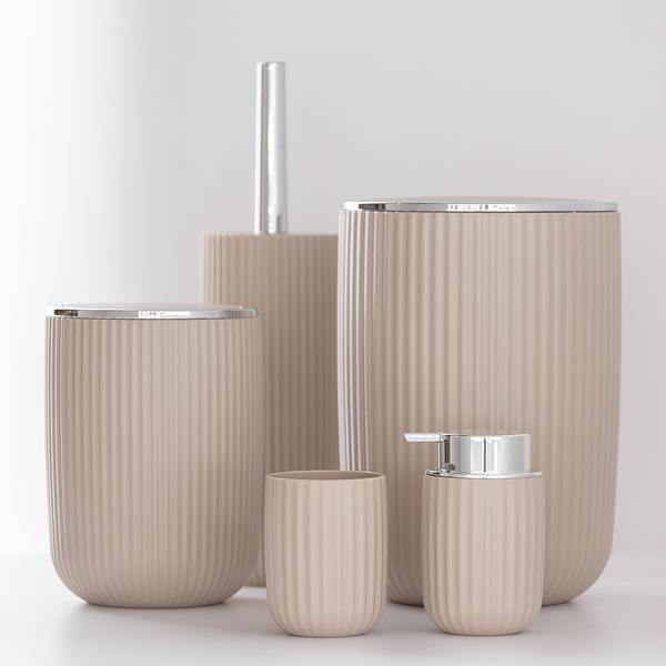 WC-Garnitur Agropoli - Kunststoff - Beige