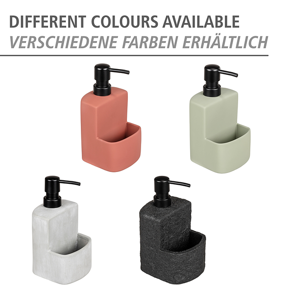 Spülmittelständer Festival - Beton / Kunststoff - Grau