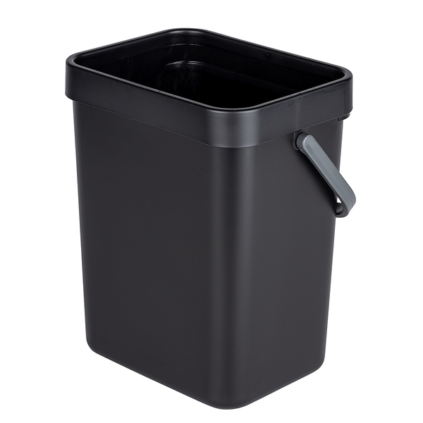 Küchenmülleimer Tago - Polypropylen - Schwarz