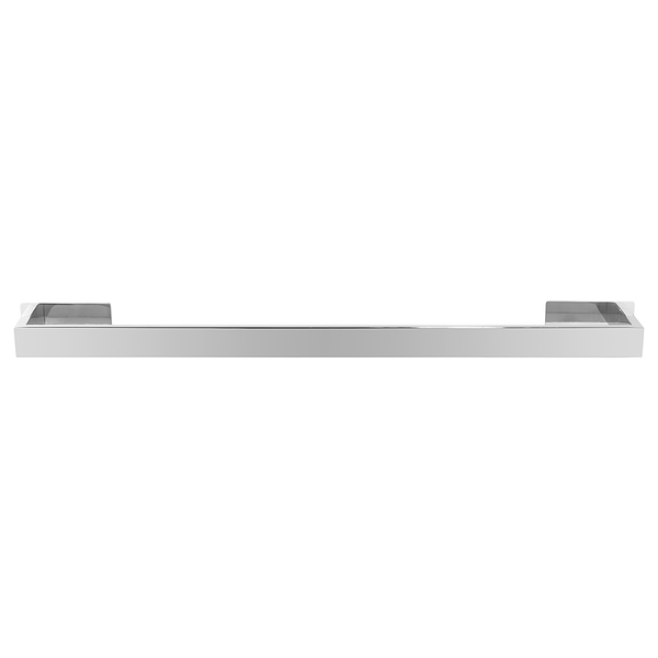 Badetuchstange Genova - Edelstahl - Silber - Breite: 61 cm