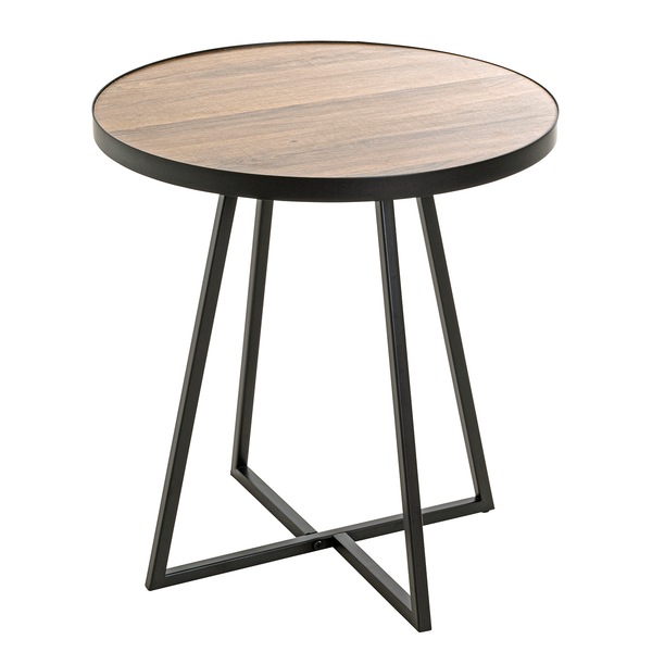 Beistelltisch Chorin II - Eiche Dekor / Schwarz