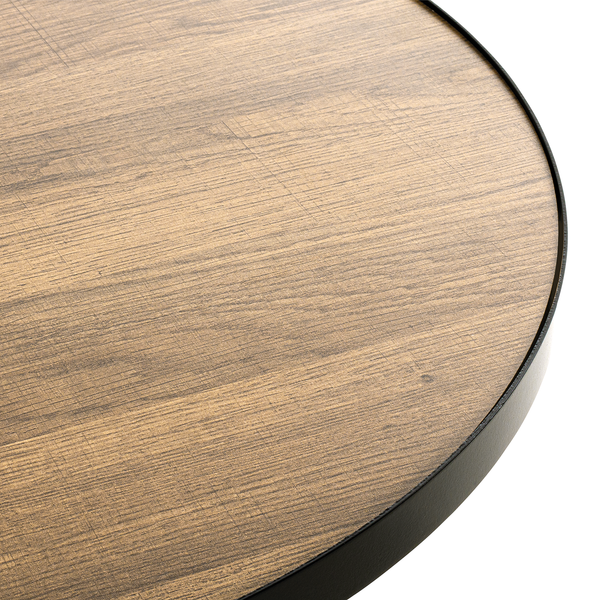 Beistelltisch Chorin II - Eiche Dekor / Schwarz