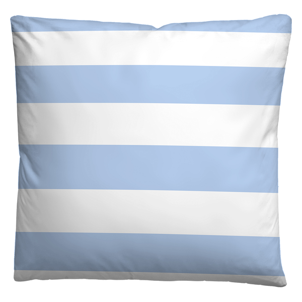 Baumwoll-Satin Bettwäsche 0060453 - Baumwolle - Eisblau - 155 x 220 cm + Kissen 80 x 80 cm