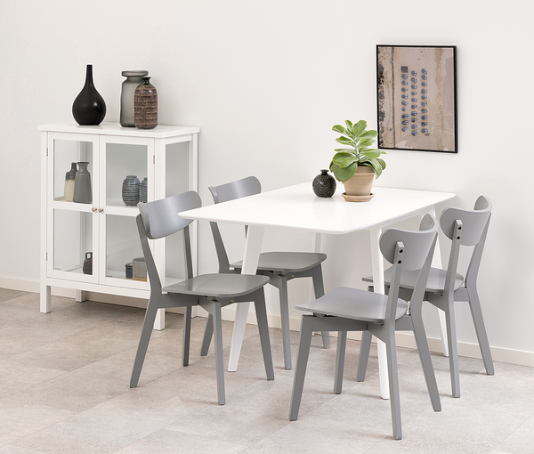 Esszimmerstuhl Rigby (2er-Set) - Hellgrau
