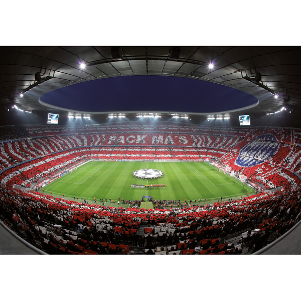 Fototapete Bayern Stadion - Papier - Mehrfarbig
