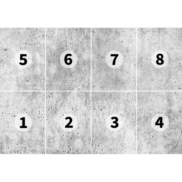 Fototapete Beton - Papier - Grau