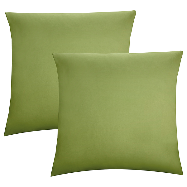 Kissenbezug 0077144 II (2er-Set) - Baumwolle Jersey - Grün