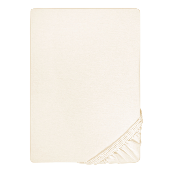 Spannbetttuch Sleep & Protect 0077145 - Baumwolle / Polyester - Creme