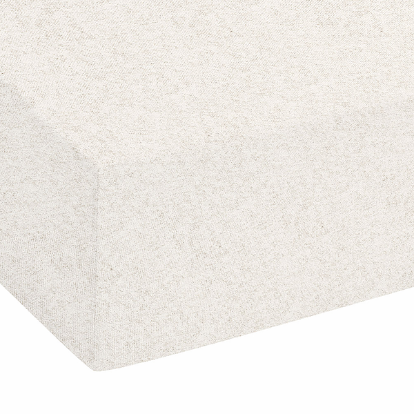 Spannbetttuch 0841380 - Baumwolle Flanell - Lichtgrau - 140-160 x 200 cm