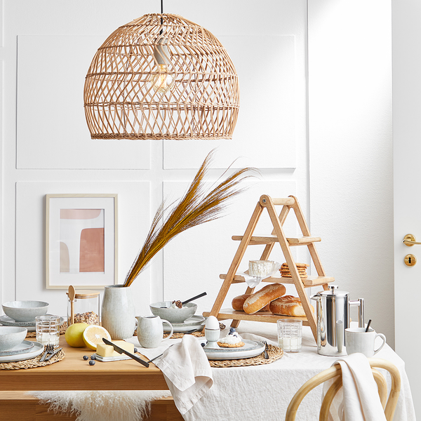 Lampenschirm CORBELLE - Rattan