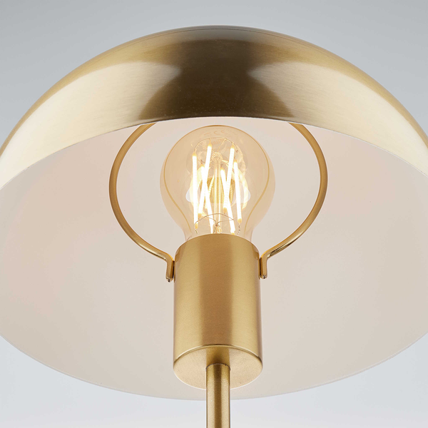 Tischlampe TOPEE - Eisen - 1-flammig - Gold