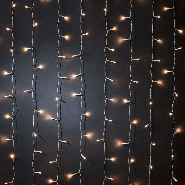 Lichtervorhang SEA OF LIGHTS - Polyester PVC - 200-flammig
