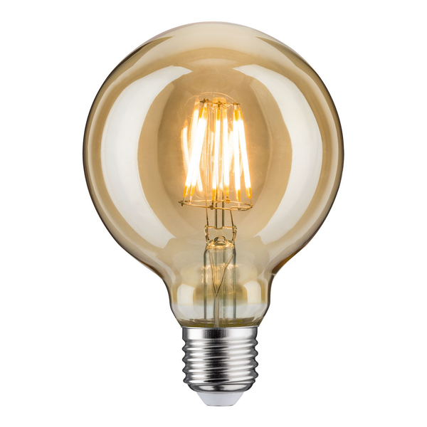 LED-Leuchtmittel Raivio I - Klarglas / Metall - 1-flammig