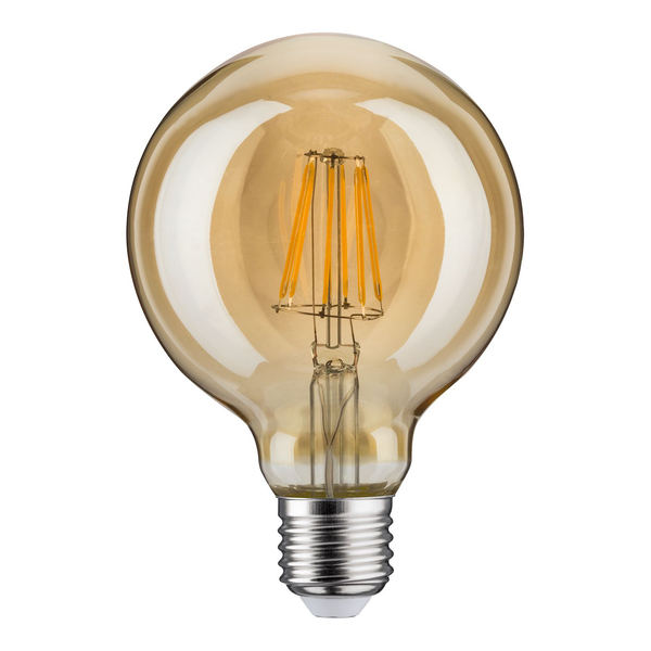LED-Leuchtmittel Raivio I - Klarglas / Metall - 1-flammig