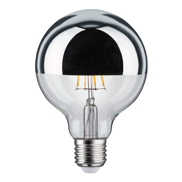 LED-Leuchtmittel Ruona V - Klarglas / Metall - 1-flammig