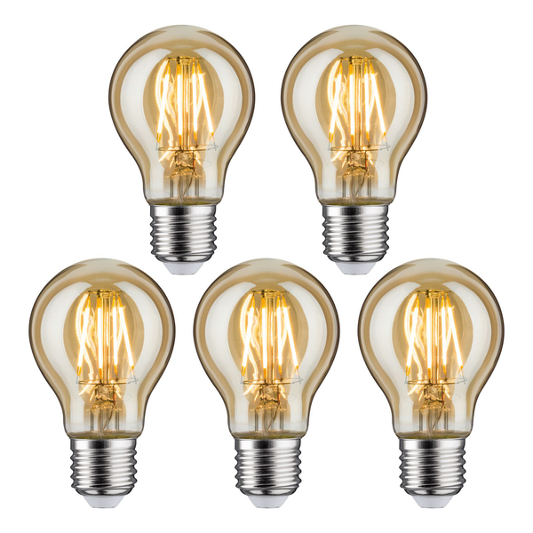 LED-Leuchtmittel Illumi (5er-Set) - Aluminium - 5-flammig