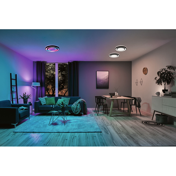 LED-Deckenleuchte Rainbow - Polycarbonat / Aluminium - 1-flammig