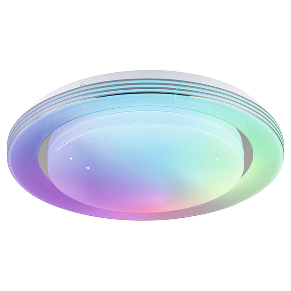 LED-Deckenleuchte Rainbow - Polycarbonat / Aluminium - 1-flammig