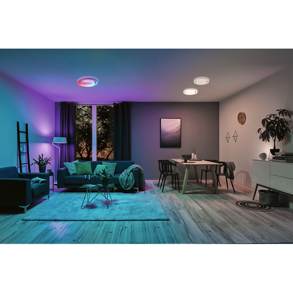 LED-Deckenleuchte Rainbow - Polycarbonat / Aluminium - 1-flammig