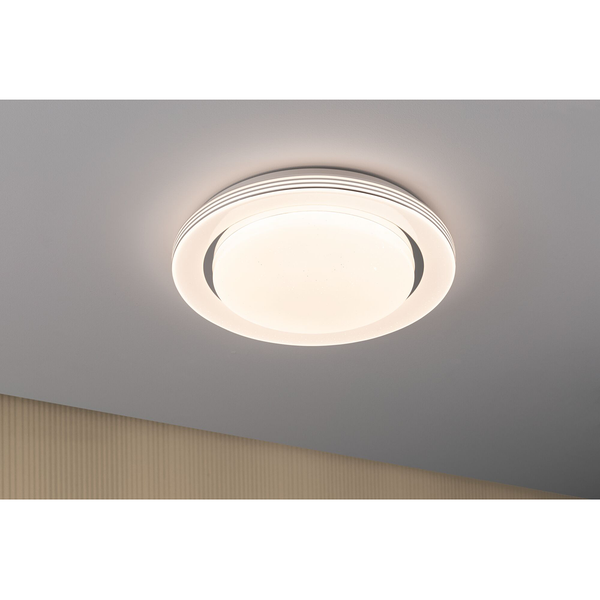 LED-Deckenleuchte Rainbow - Polycarbonat / Aluminium - 1-flammig