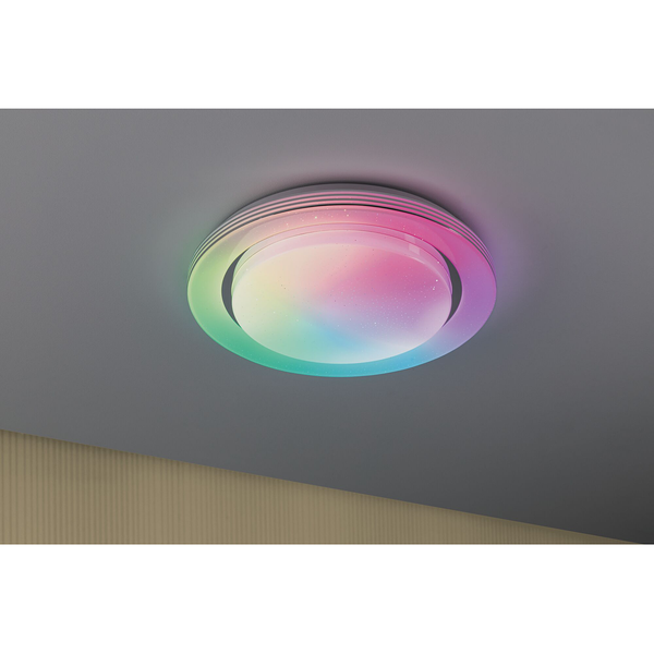 LED-Deckenleuchte Rainbow - Polycarbonat / Aluminium - 1-flammig