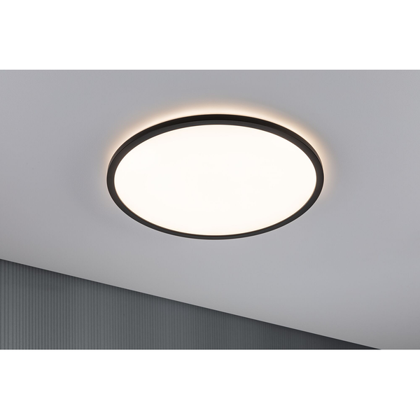 LED-Deckenleuchte Atria Shine Rund Dim - Polycarbonat - 1-flammig